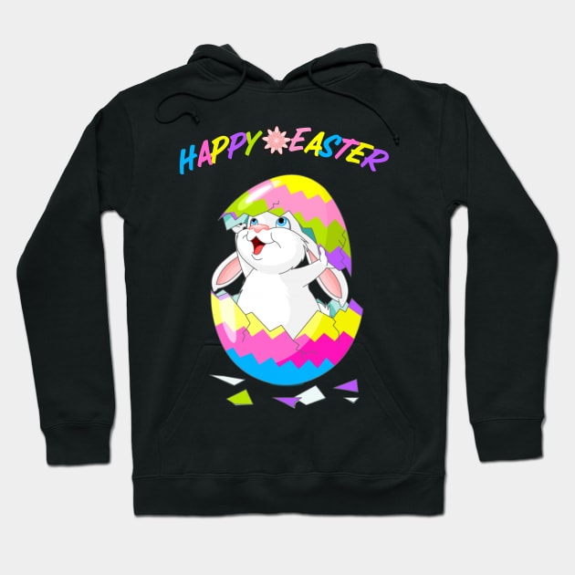 Happy Easter Hoodie by UnderDesign